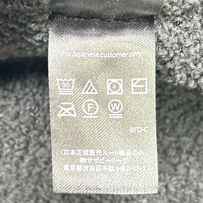 F.C.Real Bristol エフシーリアルブリストル 【×BAREFOOT DREAMS】23SS SZMCC21931 ブラック パイル ジップアップフーディ ジャケット