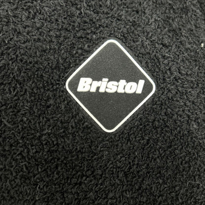 F.C.Real Bristol エフシーリアルブリストル 【×BAREFOOT DREAMS】23SS SZMCC21931 ブラック パイル ジップアップフーディ ジャケット