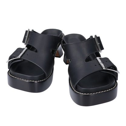 LOEWE Loewe 【Like new】L814465X83 EASE HEEL SLIDE 90 Ease heel slide sandals