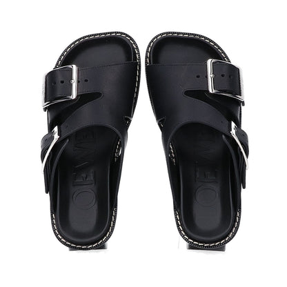 LOEWE Loewe 【Like new】L814465X83 EASE HEEL SLIDE 90 Ease heel slide sandals