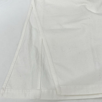 LOEWE Loewe S359Y1EX13 White ROLLED DENIM SKIRT deconstructed denim skirt skirt