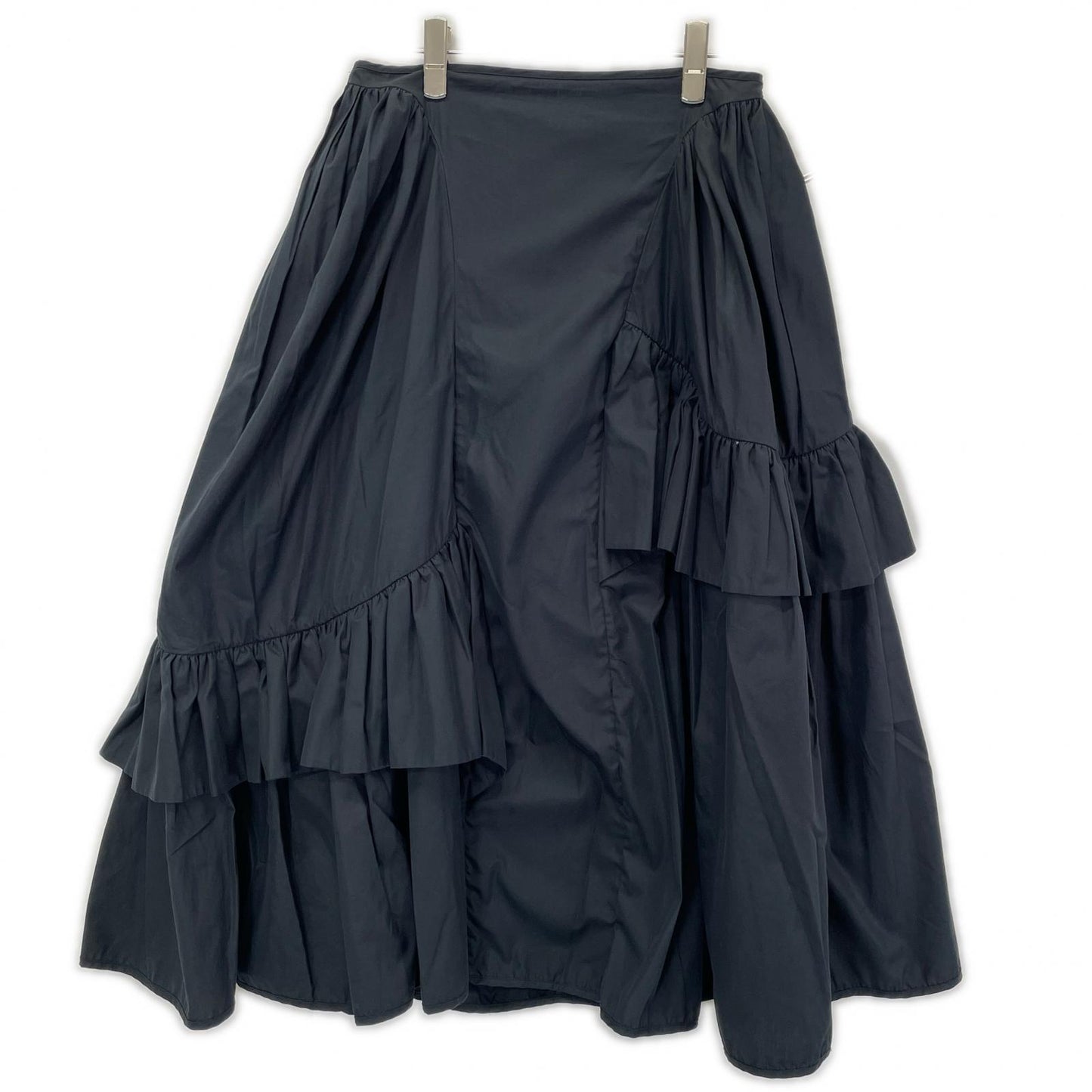 Cecilie Bahnsen セシリーバンセン 2.22RTW17003 ブラック DAMARA SKIRT ダマラ デザインギャザースカート スカート