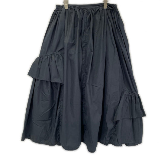 Cecilie Bahnsen セシリーバンセン 2.22RTW17003 ブラック DAMARA SKIRT ダマラ デザインギャザースカート スカート