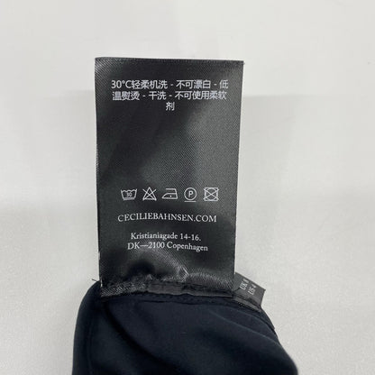 Cecilie Bahnsen セシリーバンセン 2.22RTW17003 ブラック DAMARA SKIRT ダマラ デザインギャザースカート スカート