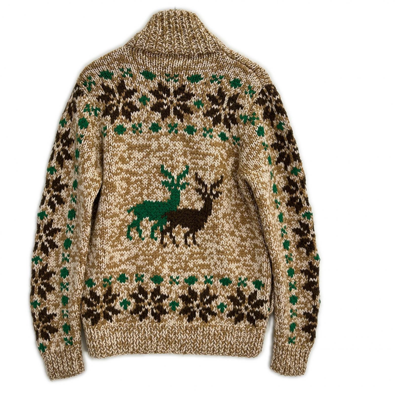 DOLCE&GABBANA ドルチェアンドガッバーナ ベージュ×ブラウス ウール混 カウチンニット トップス