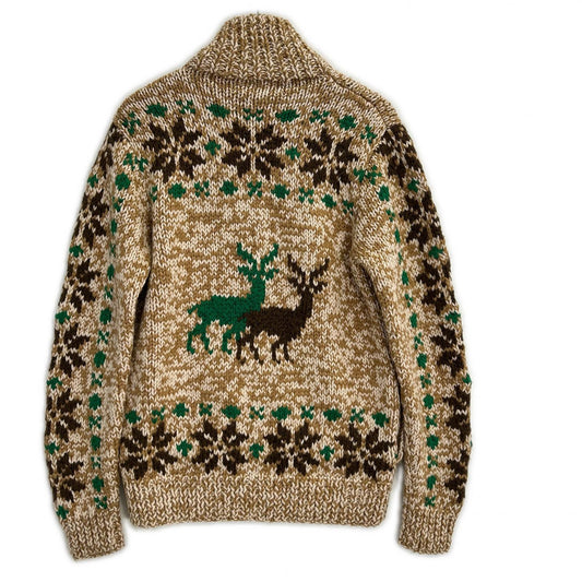 DOLCE&GABBANA ドルチェアンドガッバーナ ベージュ×ブラウス ウール混 カウチンニット トップス