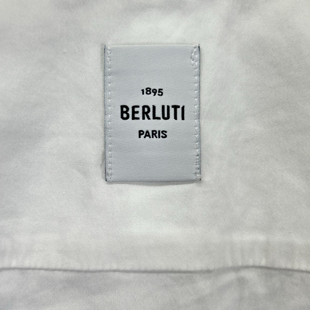 berluti ベルルッティ R15HTS02CAHX ホワイト カリグラフィ ショートスリーブ ボタンシャツ トップス