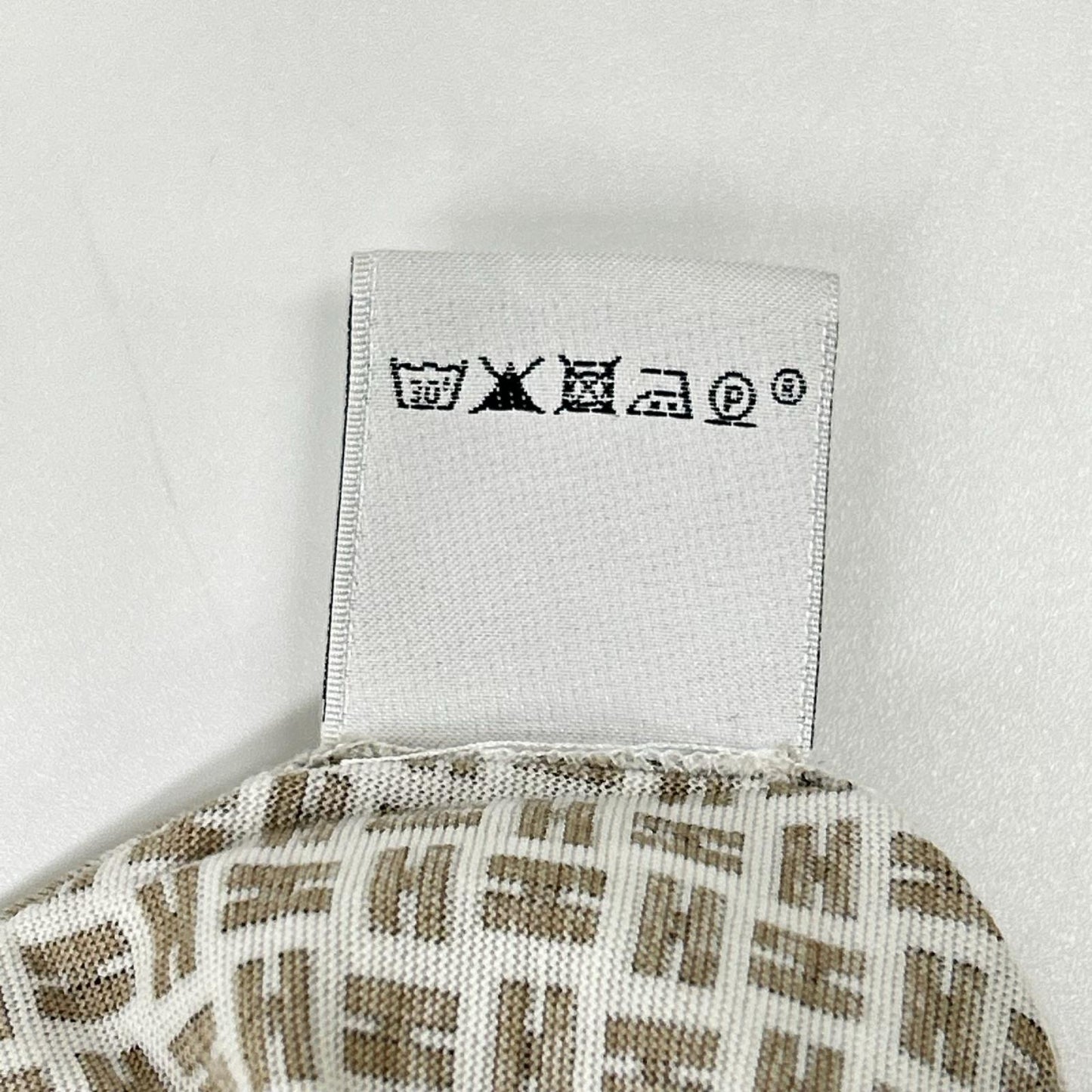 HERMES エルメス ホワイト×グレー Hデザイン 総柄 ショートスリーブカットソー トップス