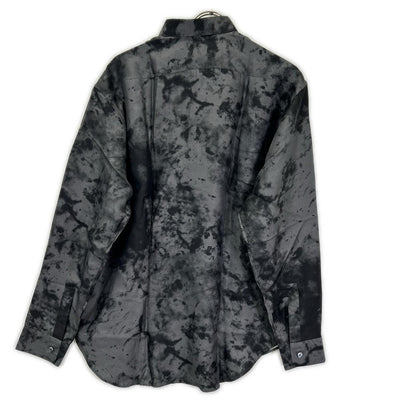 berluti ベルルッティ R16HTL52SBDB ブラック ムラ染 ロングスリーブ ボタンシャツ トップス