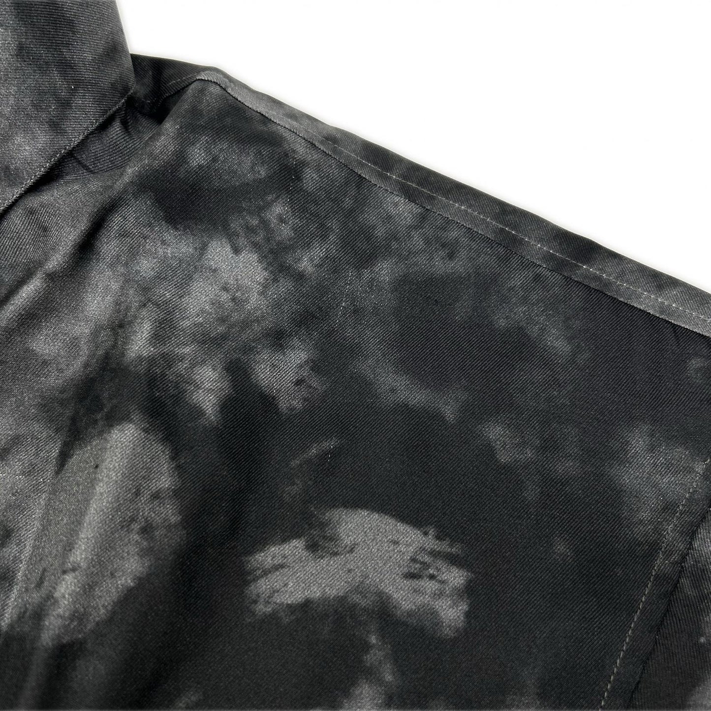 berluti ベルルッティ R16HTL52SBDB ブラック ムラ染 ロングスリーブ ボタンシャツ トップス