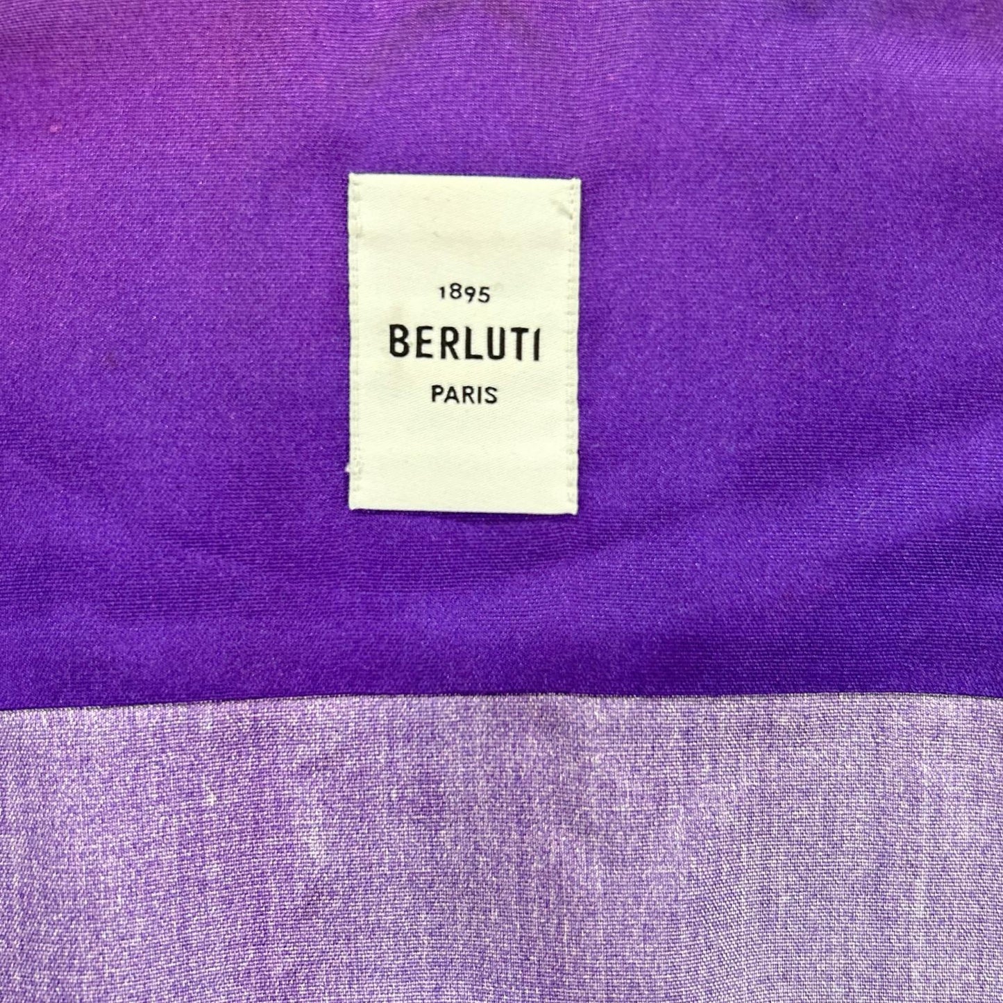 berluti ベルルッティ R21HTL52SBEZ パープル シルク100 グラデーション ロングスリーブ ボタンシャツ トップス