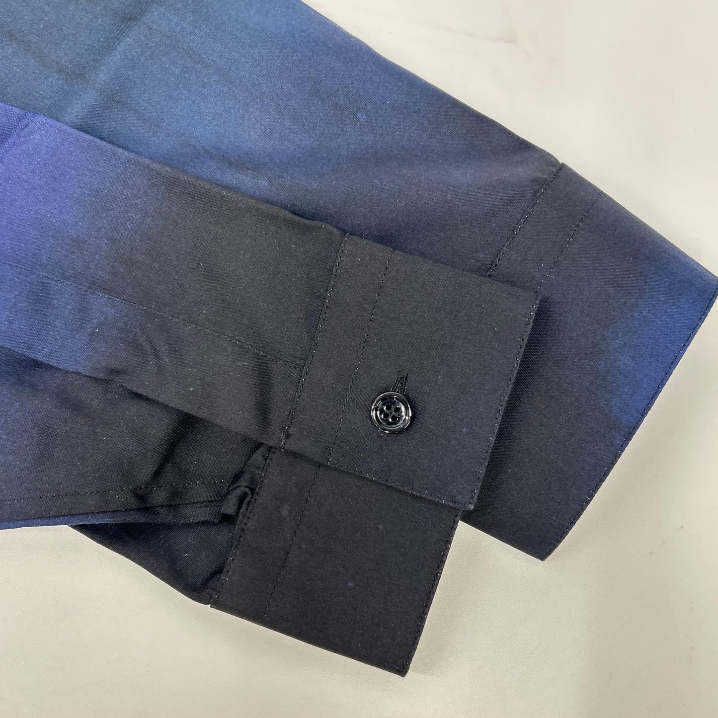 berluti ベルルッティ R21HTL52SBEZ パープル シルク100 グラデーション ロングスリーブ ボタンシャツ トップス