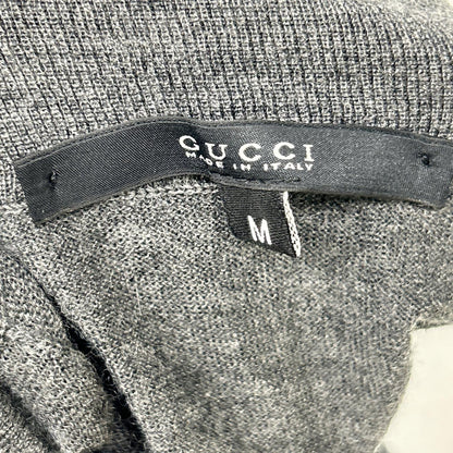 GUCCI グッチ Z5114 232169 チャコール タートルネック ロングスリーブ セーター トップス