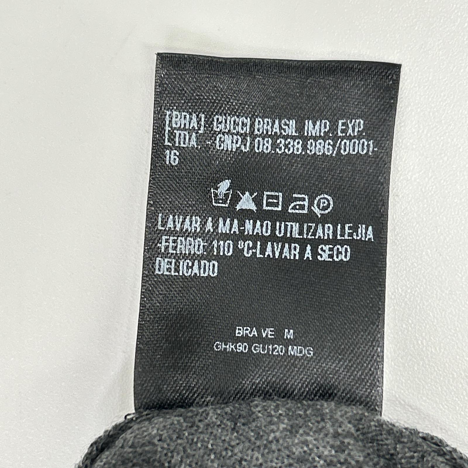 GUCCI グッチ Z5114 232169 チャコール タートルネック ロングスリーブ セーター トップス