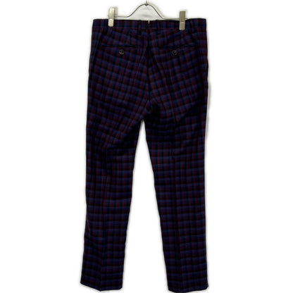 ETRO エトロ 181-1A967-2008 パープル チェック柄 トロット ペイズリー 総柄 スーツ セットアップ スーツ セットアップ