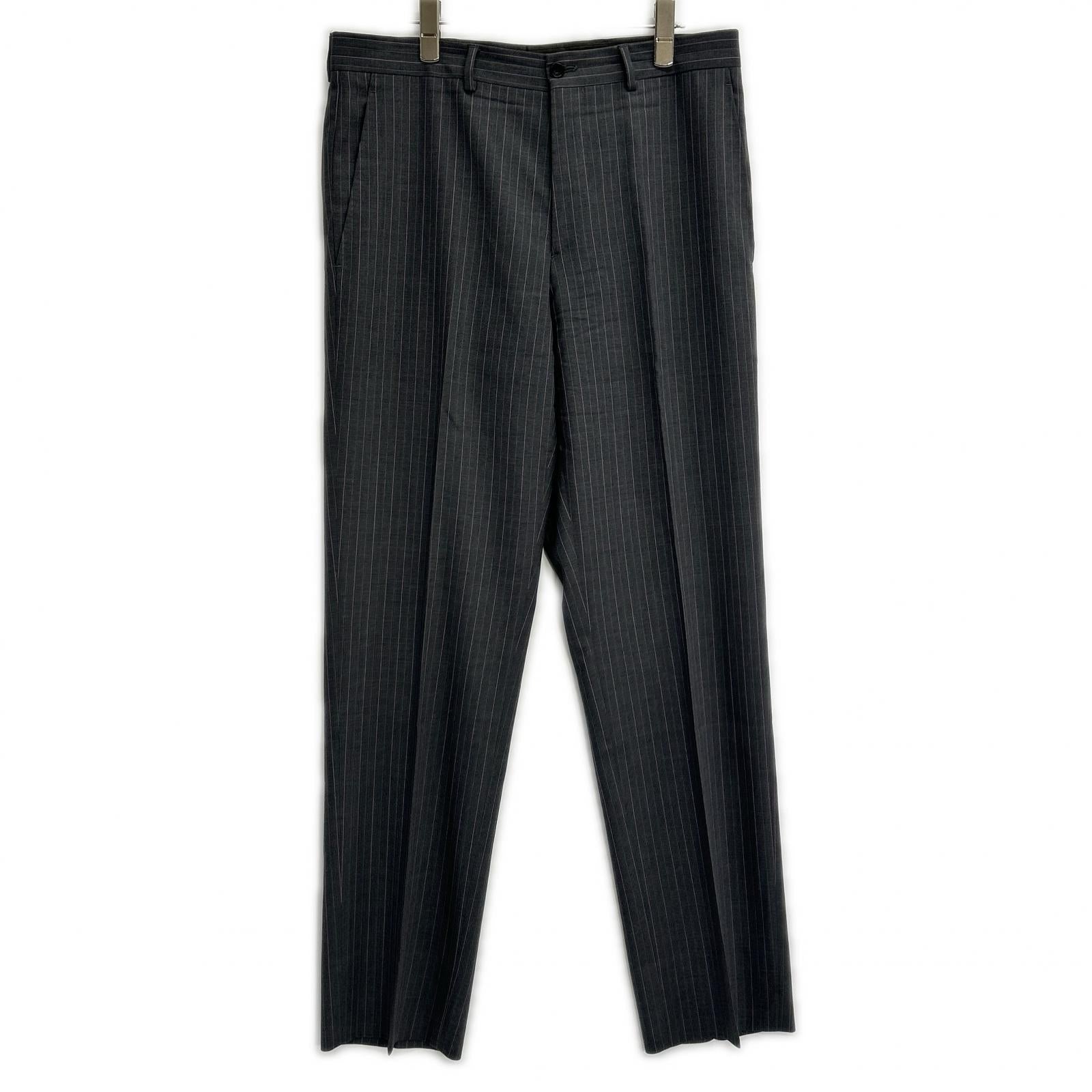 ETRO エトロ 092-10911-0072 グレー ストライプ 総柄インナー スーツセットアップ スーツ セットアップ