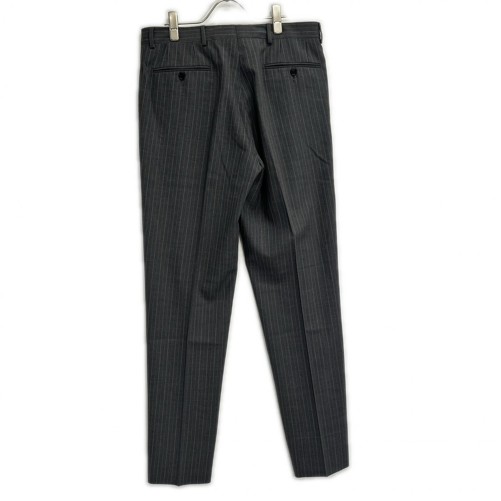 ETRO エトロ 092-10911-0072 グレー ストライプ 総柄インナー スーツセットアップ スーツ セットアップ