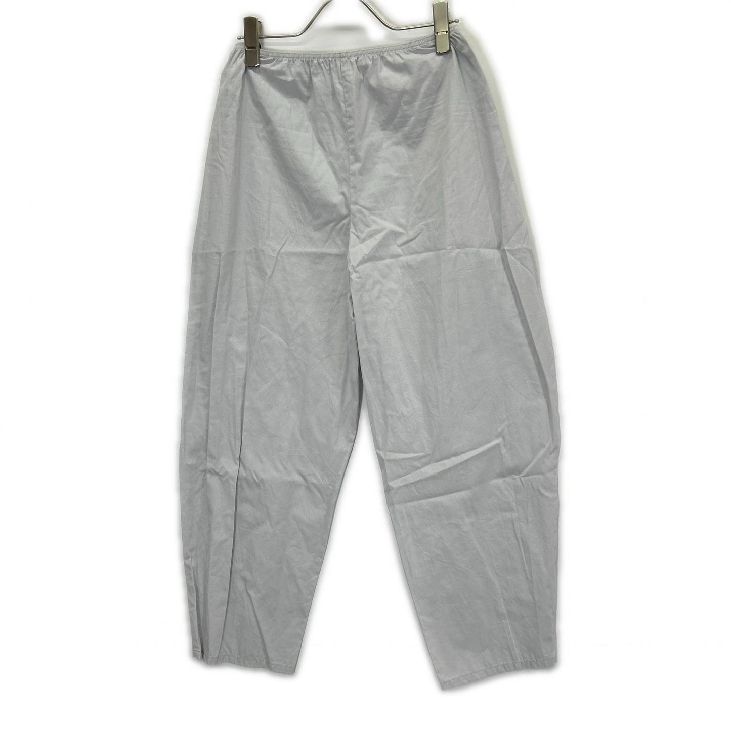 ENFOLD エンフォルド 300G831-1550 グレー シアードット レイヤードスタイル FORMED EGG PANT ボトムス