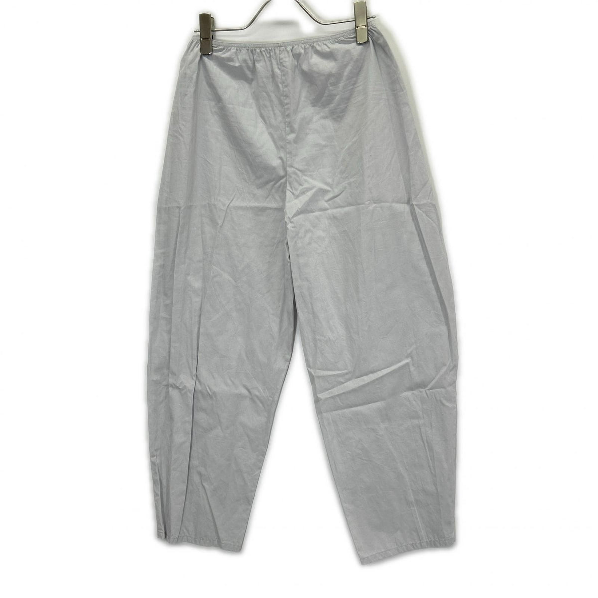 ENFOLD エンフォルド 300G831-1550 グレー シアードット レイヤードスタイル FORMED EGG PANT ボトムス