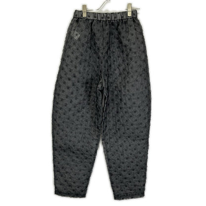 ENFOLD エンフォルド 300G831-1550 グレー シアードット レイヤードスタイル FORMED EGG PANT ボトムス