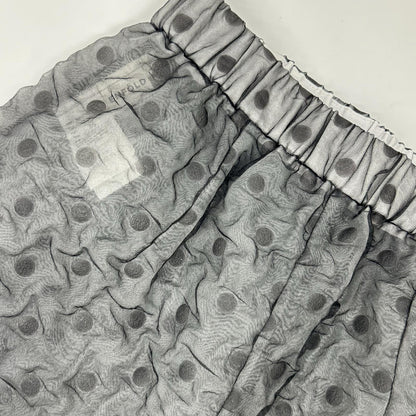 ENFOLD エンフォルド 300G831-1550 グレー シアードット レイヤードスタイル FORMED EGG PANT ボトムス