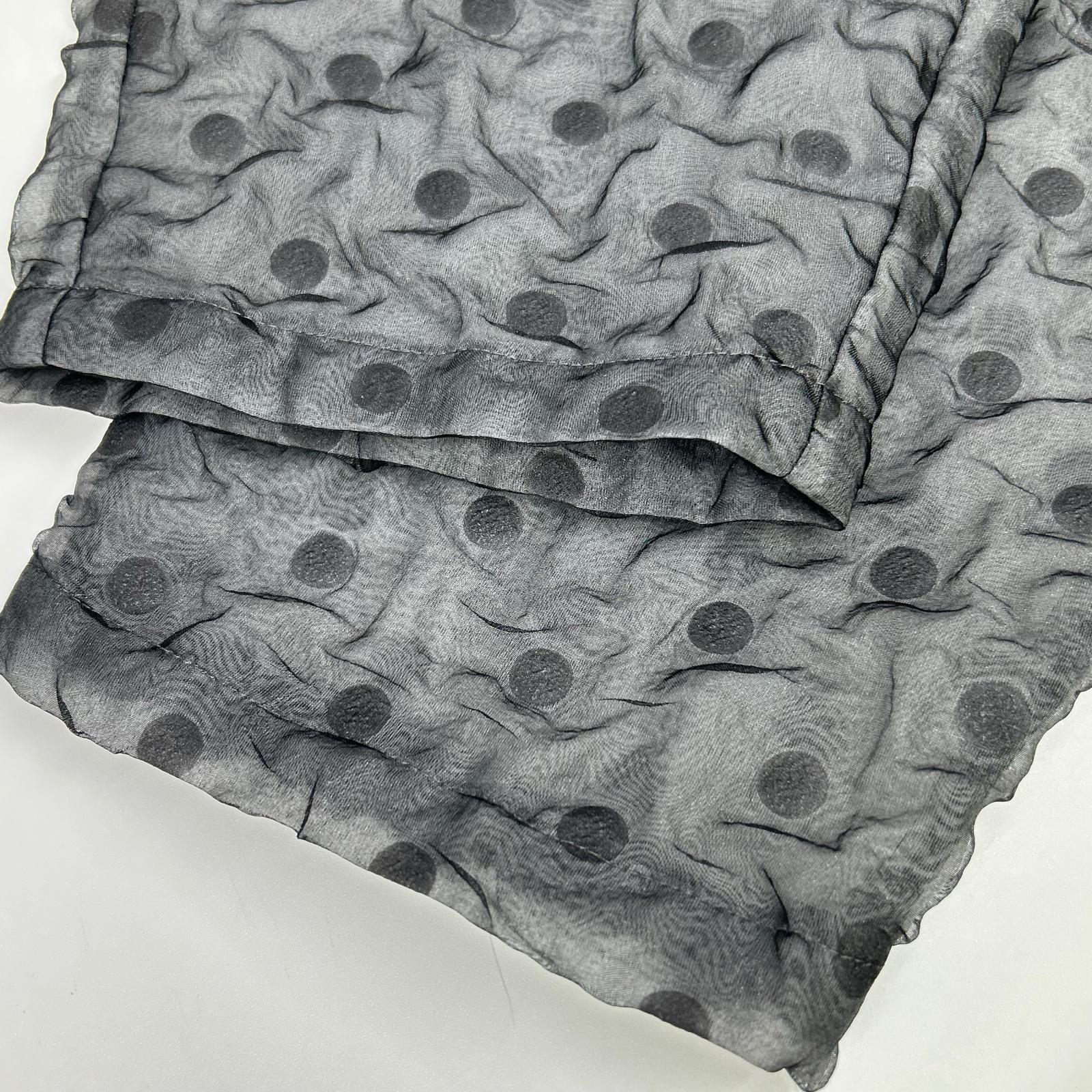 ENFOLD エンフォルド 300G831-1550 グレー シアードット レイヤードスタイル FORMED EGG PANT ボトムス