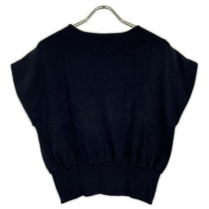 ADORE アドーア 531-2270714 ブラック クリアコットン フレンチニットトップス トップス