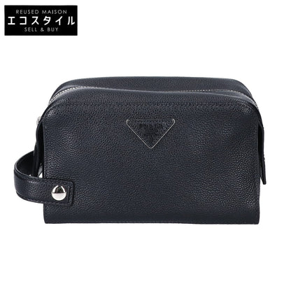 PRADA プラダ 【美品】2VF027 TORO カーフレザー クラッチバッグ セカンドバッグ セカンドバッグ クラッチバッグ