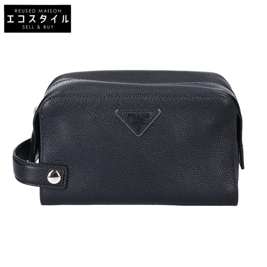 PRADA プラダ 【美品】2VF027 TORO カーフレザー クラッチバッグ セカンドバッグ セカンドバッグ クラッチバッグ