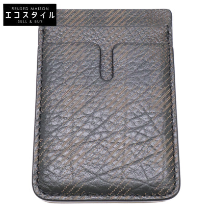 BURBERRY バーバリー 【美品】81029701 チェック マグネティック カードケース