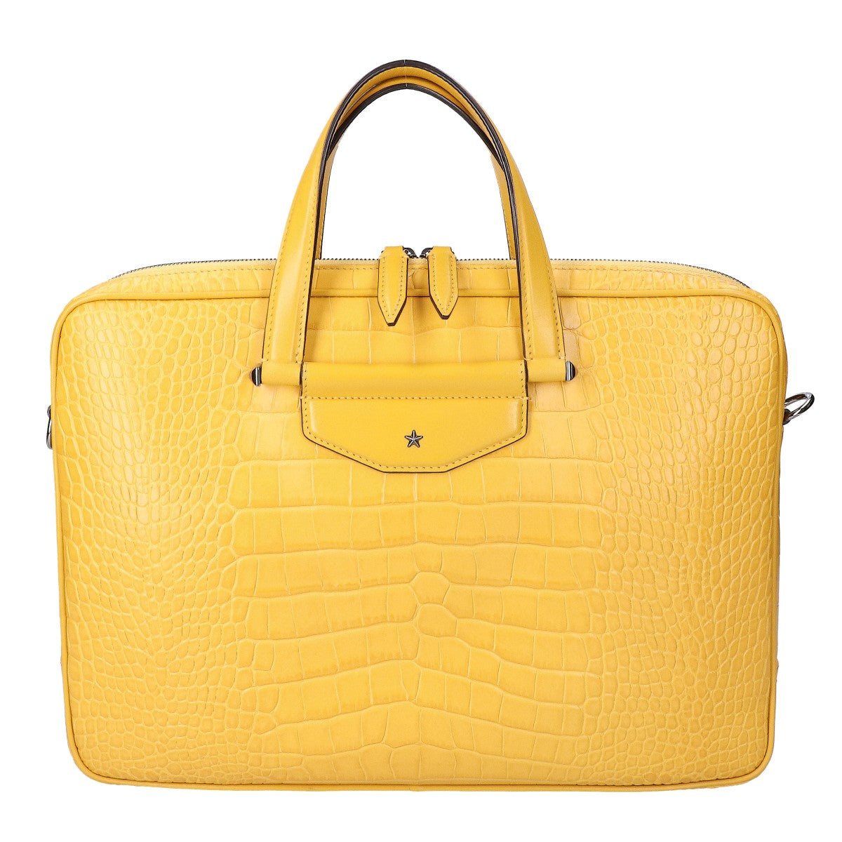 JIMMY CHOO ジミーチュウ 【美品】21SS KNOX ノックス エンボスレザー 2WAY ブリーフケース ビジネスバッグ ブリーフケース