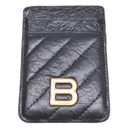 BALENCIAGA バレンシアガ Crush マグネットカードホルダー キルテッド カードケース