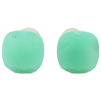 ColouR Jewelry コロル ジュエリー 【美品】25SCRIT10 K10 COLORED STONE EARRINGS Chrysoprase ストーン ピアス