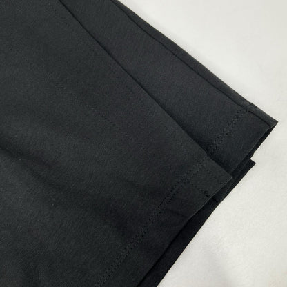 LOHEN ローヘン 24SS ブラック レイヤードデザイン クルーネックS/Sカットソー トップス
