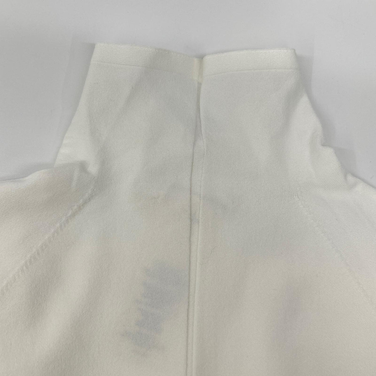 THE ROW ザ ロウ 8137-Y674 ホワイト Patti Top/パティトップ ハーフジップタイトフットニットソー トップス
