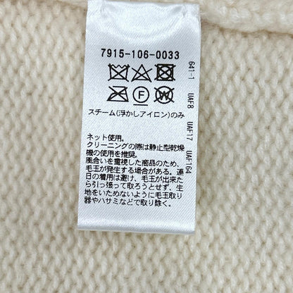 BLAMINK ブラミンク 7915-106-0033 ホワイト カシミヤ100 R CA VN CGN ニットカーディガン トップス