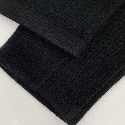 BLAMINK ブラミンク 7914-106-0387 ブラック カシミヤ100 ニットパンツ ボトムス