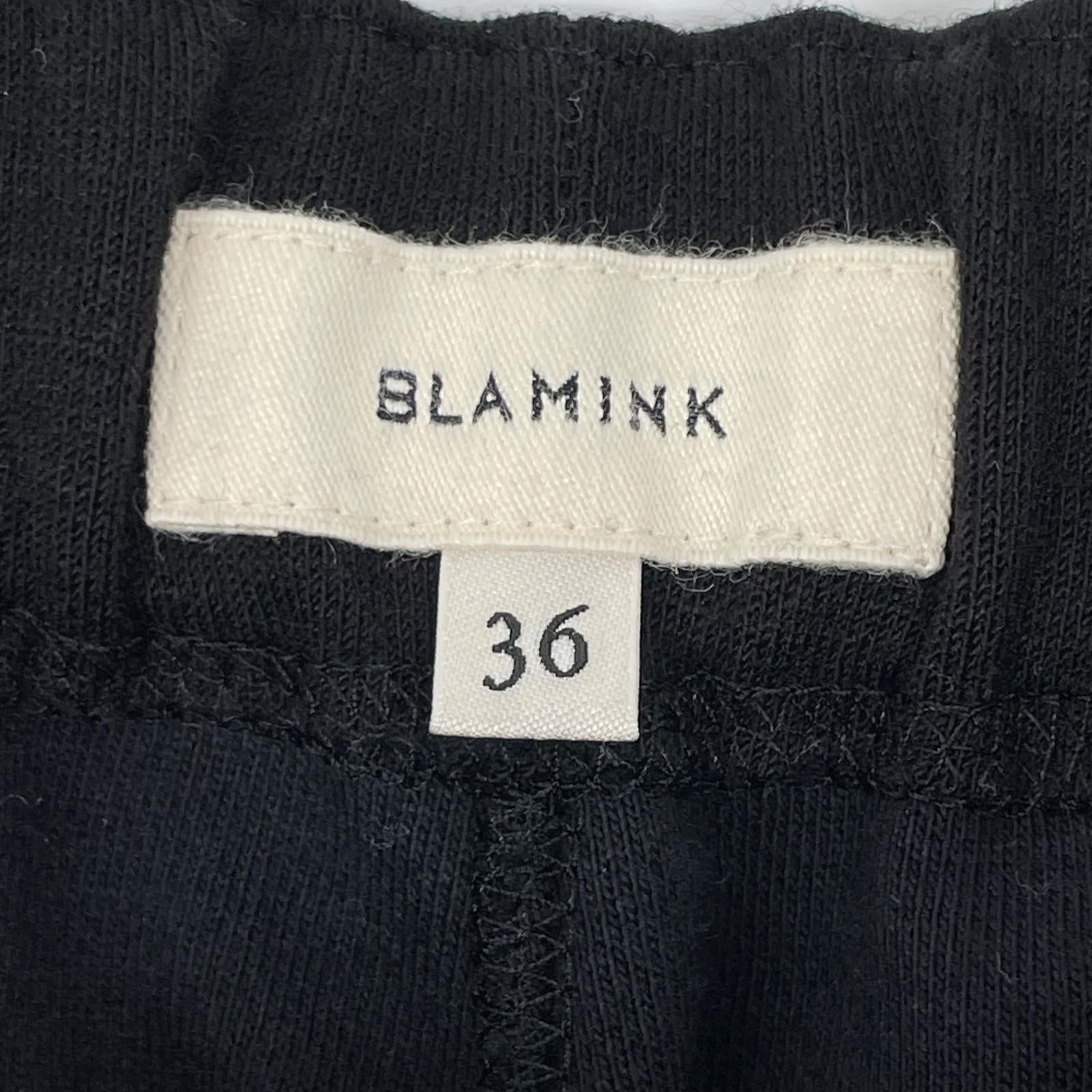 BLAMINK ブラミンク 7914-299-0399 ブラック ドローストリングスウェットパンツ ボトムス