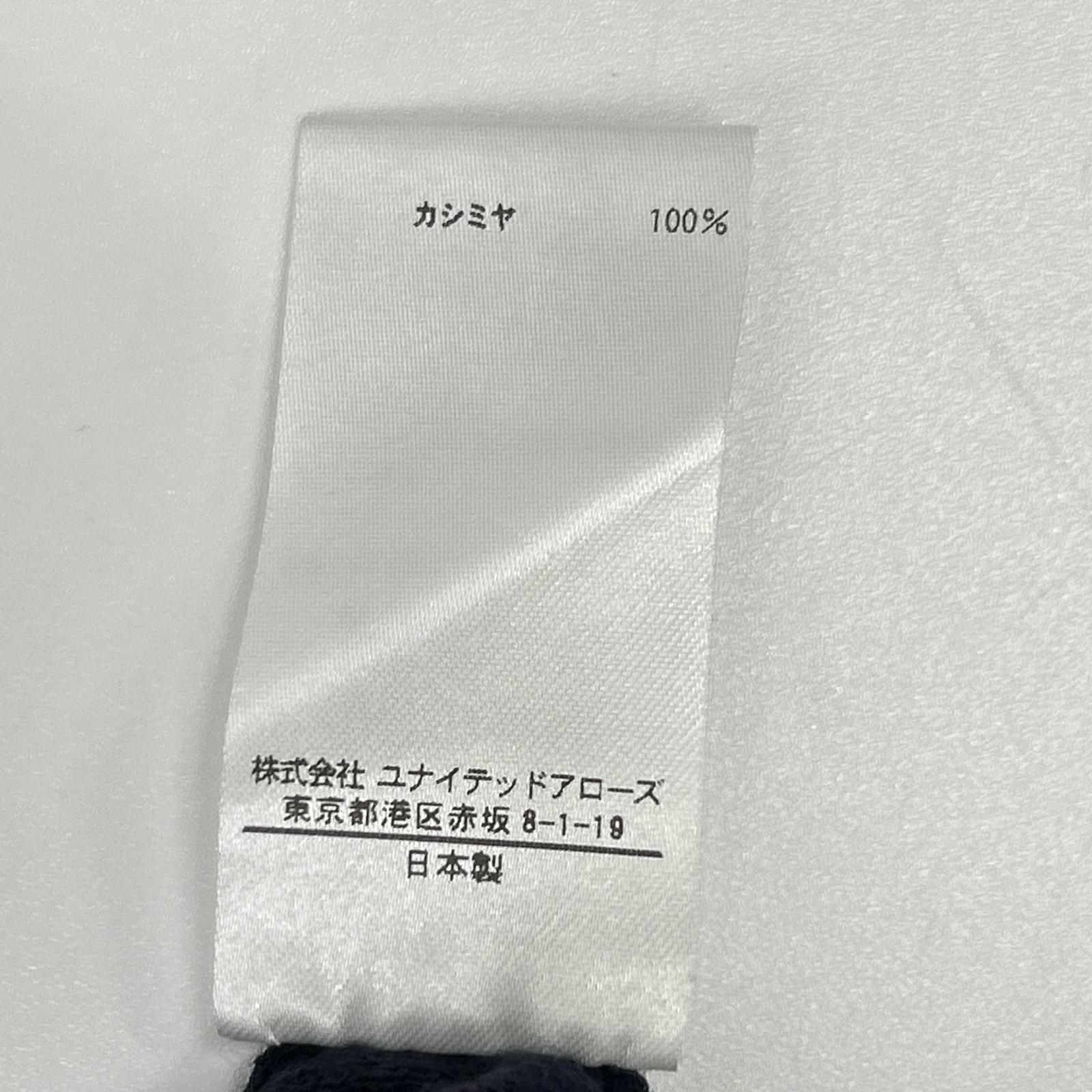 BLAMINK ブラミンク 7913-230-0223 ネイビー カシミヤ100 タートルネックニットソー トップス