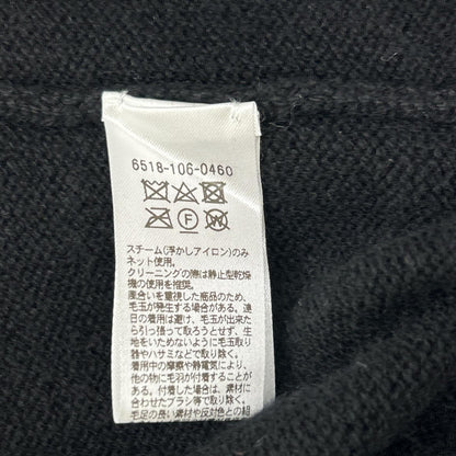 DRAWER Drawer 6518-106-0460 Black 100% cashmere 7G V-neck sleeveless knit vest top