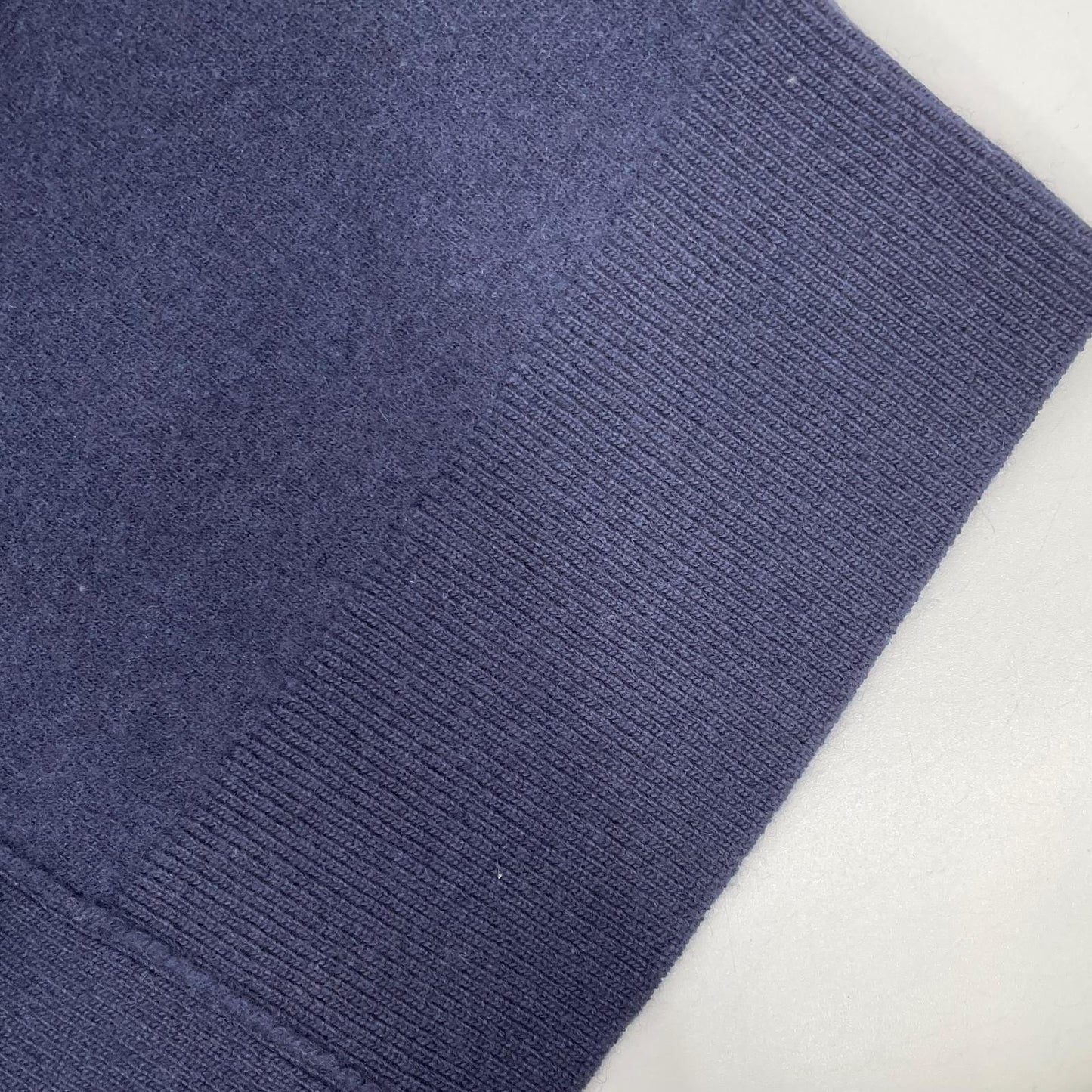 DRAWER ドゥロワー 6515-299-0326 ネイビー ダブルフェイスニットカーディガン トップス