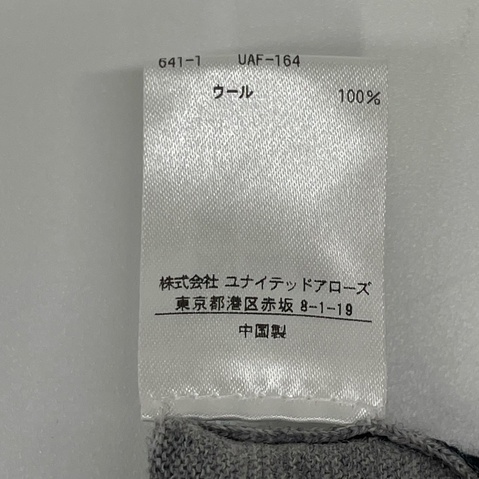 DRAWER ドゥロワー 6513-106-0829 ネイビー ウール100 レイヤードクルーネックニット トップス