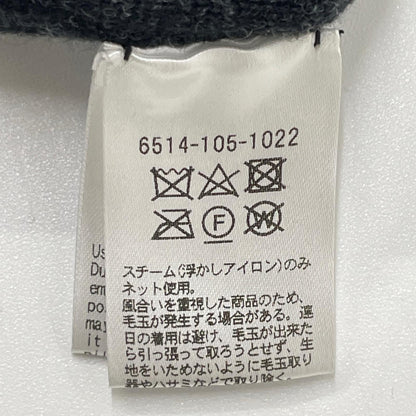 DRAWER ドゥロワー 6514-105-1022 ブラック ウールカシミヤ ドローストリングニットイージーパンツ ボトムス