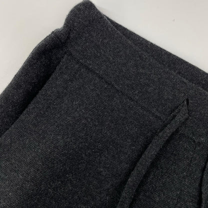 DRAWER ドゥロワー 6514-105-1022 ブラック ウールカシミヤ ドローストリングニットイージーパンツ ボトムス
