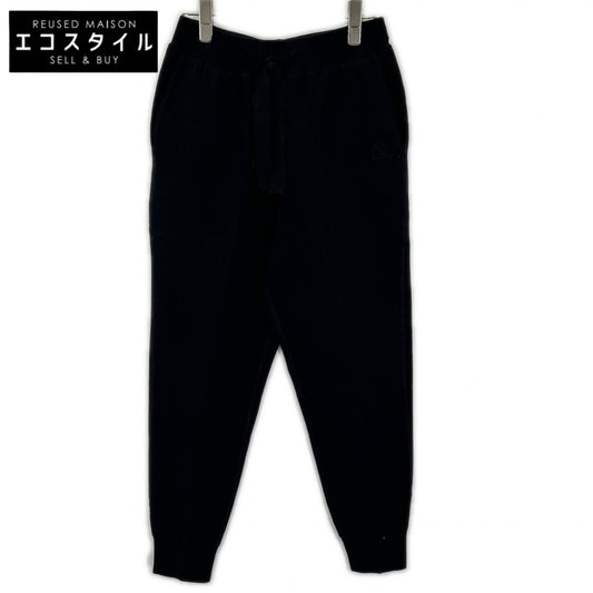 DRAWER ドゥロワー 6514-105-1087 ブラック 16Gダブルフェイスニットパンツ ボトムス