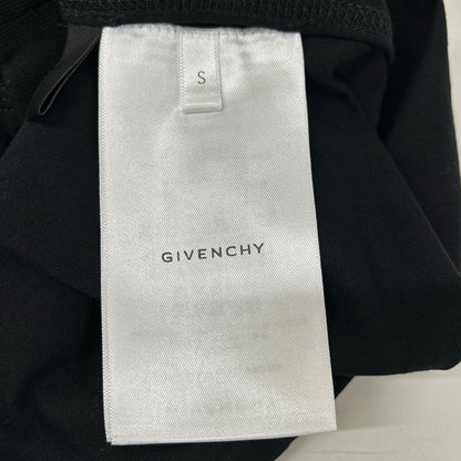 GIVENCHY ジバンシー BW70FKP75N 25AW ブラック クロップドロゴプリントTシャツ トップス