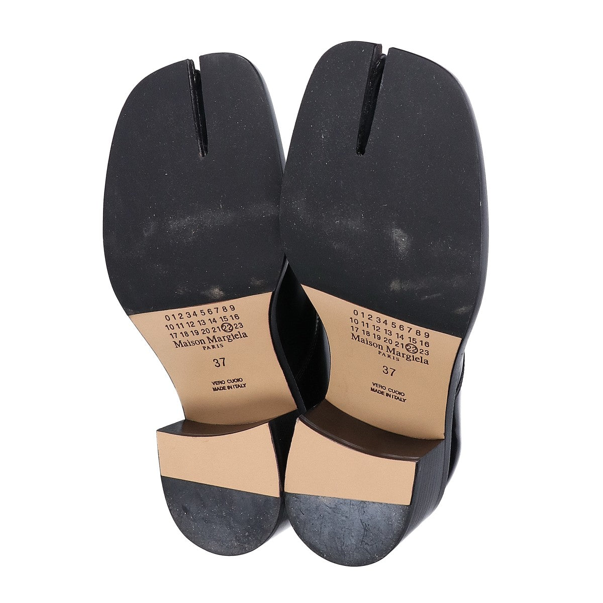 Maison margiela メゾンマルジェラ 【美品】22 タビ レースアップ スプリットトゥ シューズ シューズ