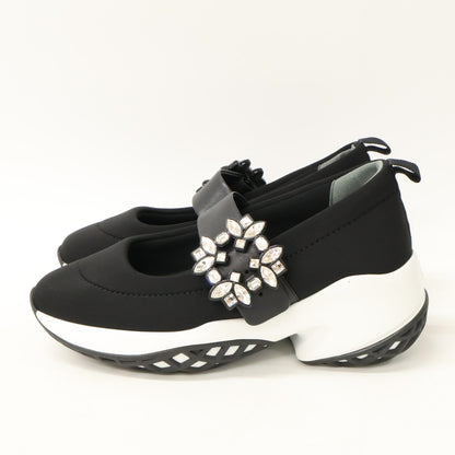 RogerVivier Roger Vivier 【Excellent Condition】Viv' Run Fabric Baby Sneakers Shoes