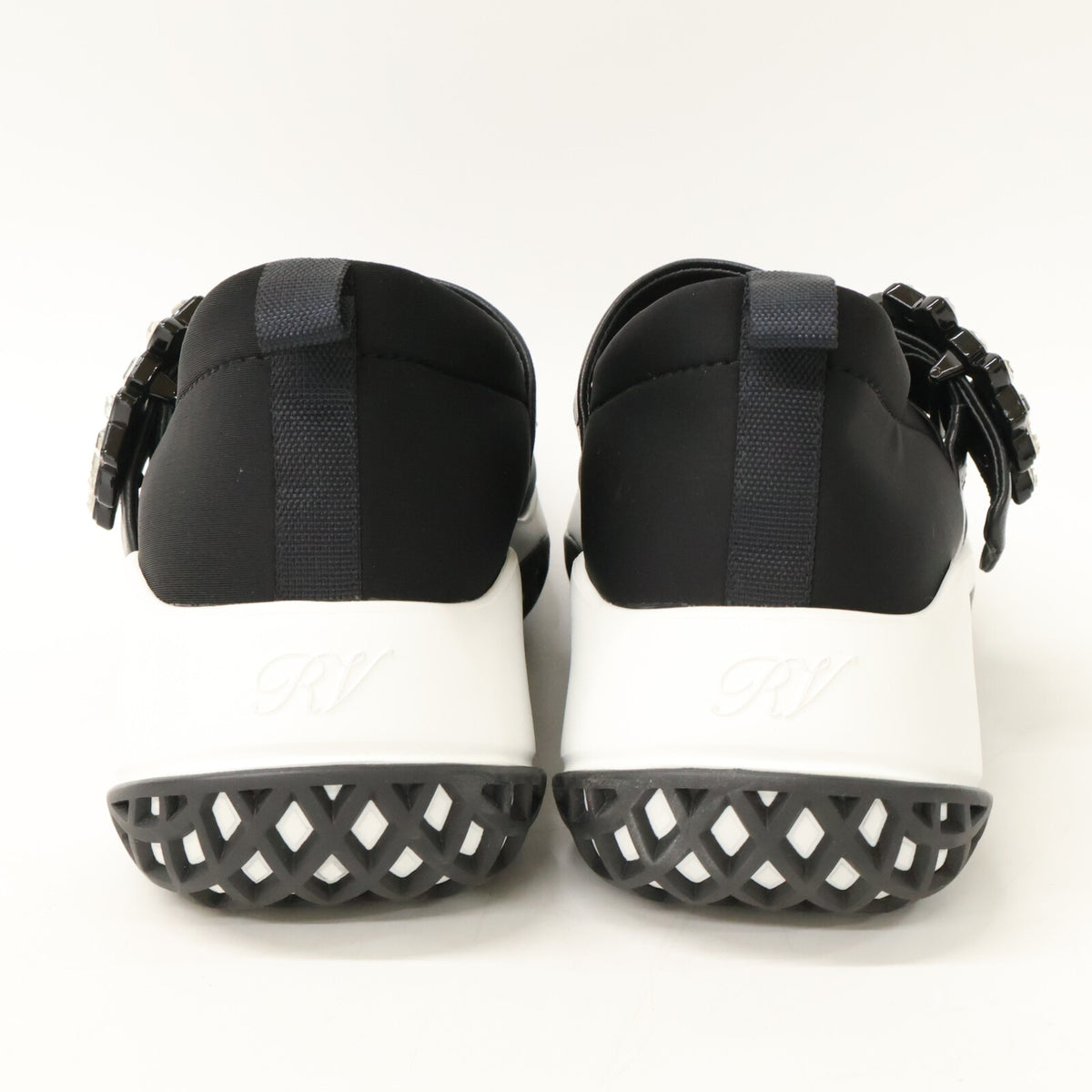 RogerVivier Roger Vivier 【Excellent Condition】Viv' Run Fabric Baby Sneakers Shoes