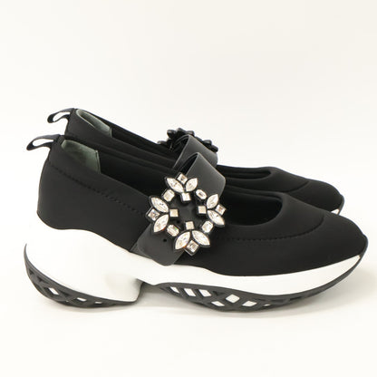RogerVivier Roger Vivier 【Excellent Condition】Viv' Run Fabric Baby Sneakers Shoes